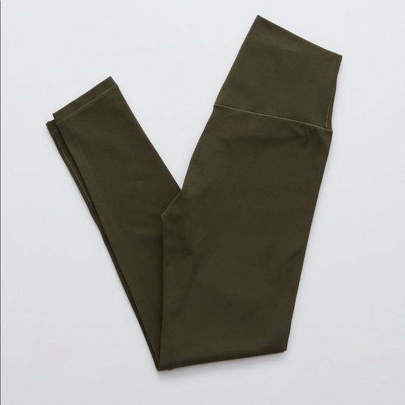 Aerie OFFLINE Real Me High-Waisted 7/8 Leggings Size Medium Long - Picture 3 of 9